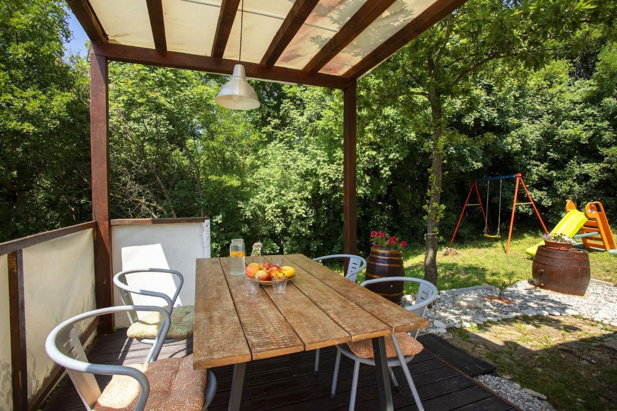 Holiday Home Deborah With Private Pool Labin  Bagian luar foto